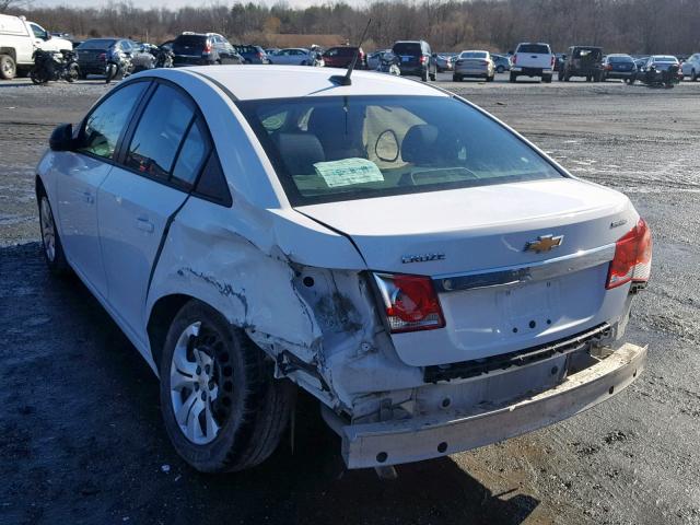 1G1PA5SG4E7128865 - 2014 CHEVROLET CRUZE LS WHITE photo 3