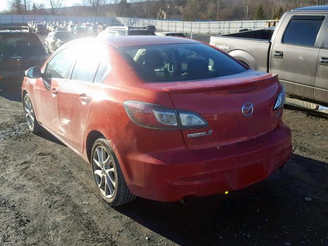 JM1BL1S6XA1181286 - 2010 MAZDA 3 S RED photo 3