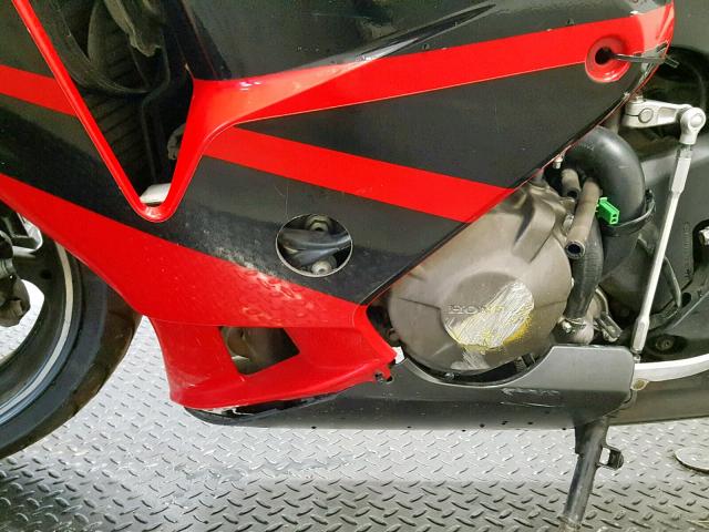 JH2PC370X5M209797 - 2005 HONDA CBR600 RR RED photo 12