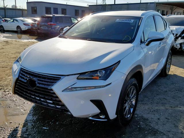 JTJYARBZ6J2090628 - 2018 LEXUS NX 200T WHITE photo 2