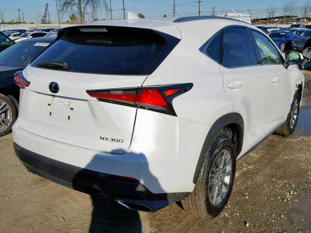 JTJYARBZ6J2090628 - 2018 LEXUS NX 200T WHITE photo 4