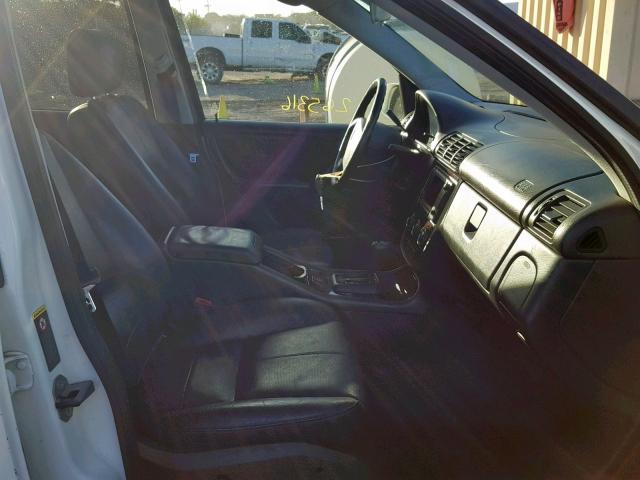 4JGAB57E34A485677 - 2004 MERCEDES-BENZ ML 350 WHITE photo 5