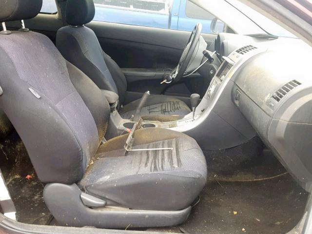 JTKDE167950017831 - 2005 TOYOTA SCION TC 勃艮第红 照片 5