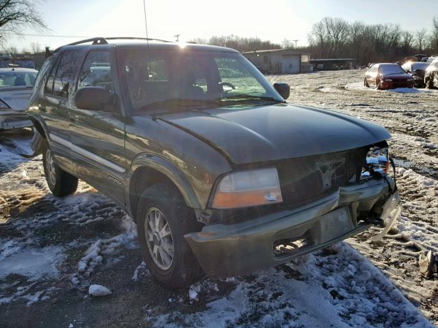 1GKDT13W812106169 - 2001 GMC JIMMY GREEN photo 1