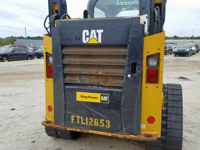 CAT0259DAFTL12653 - 2017 CATERPILLAR 259D YELLOW photo 9