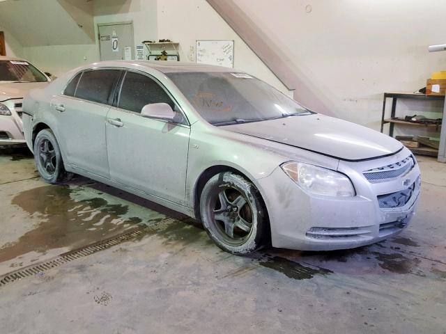 1G1ZH57B18F152441 - 2008 CHEVROLET MALIBU 1LT SILVER photo 1