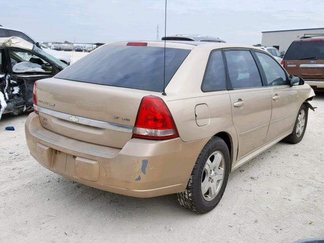 1G1ZU64884F161514 - 2004 CHEVROLET MALIBU MAX GOLD photo 4