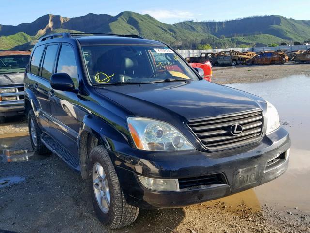 JTJBT20XX40029596 - 2004 LEXUS GX 470 BLACK photo 1