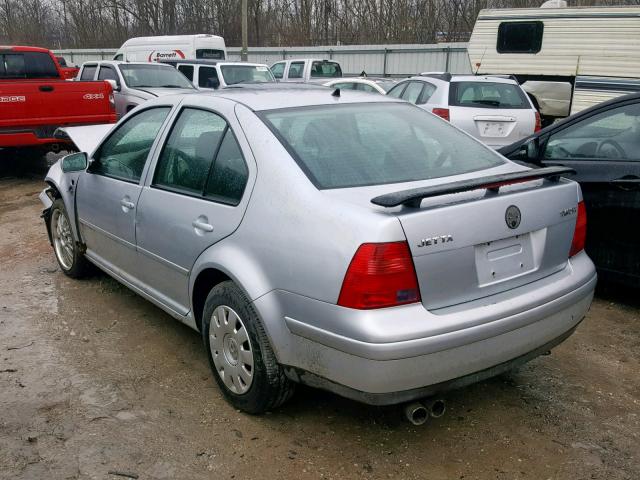 3VWRK69M33M093251 - 2003 VOLKSWAGEN JETTA GL SILVER photo 3