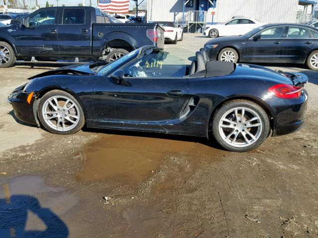 WP0CA2A86FS121218 - 2015 PORSCHE BOXSTER BLACK photo 9