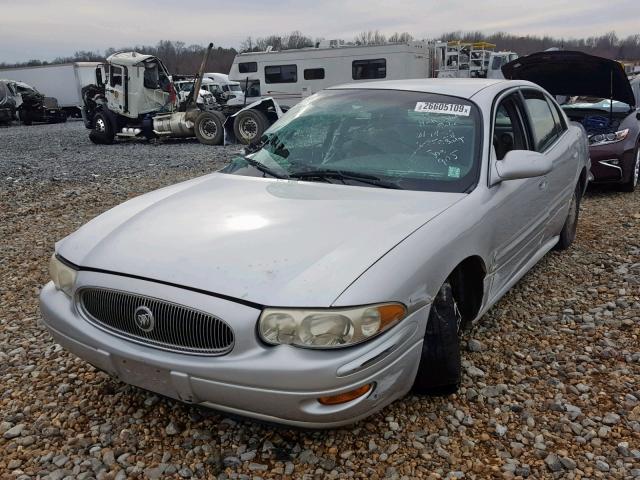 1G4HP54KX2U305858 - 2002 BUICK LESABRE CU SILVER photo 2