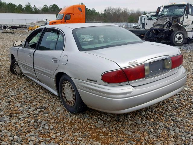 1G4HP54KX2U305858 - 2002 BUICK LESABRE CU SILVER photo 3