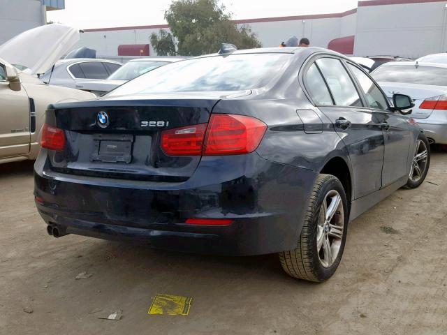 WBA3C1C57DF443442 - 2013 BMW 328 I SULE BLACK photo 4