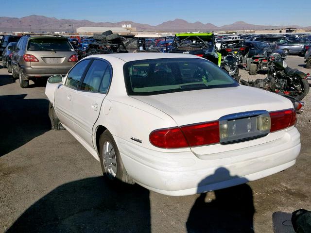 1G4HP54K12U296631 - 2002 BUICK LESABRE CU WHITE photo 3