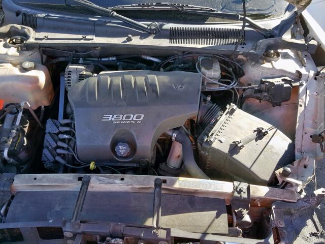 1G4HP54K12U296631 - 2002 BUICK LESABRE CU WHITE photo 7