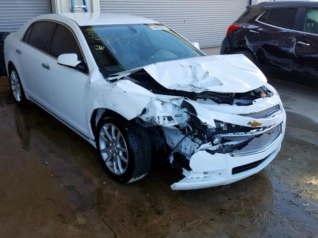 1G1ZE5EU1BF365040 - 2011 CHEVROLET MALIBU LTZ WHITE photo 1