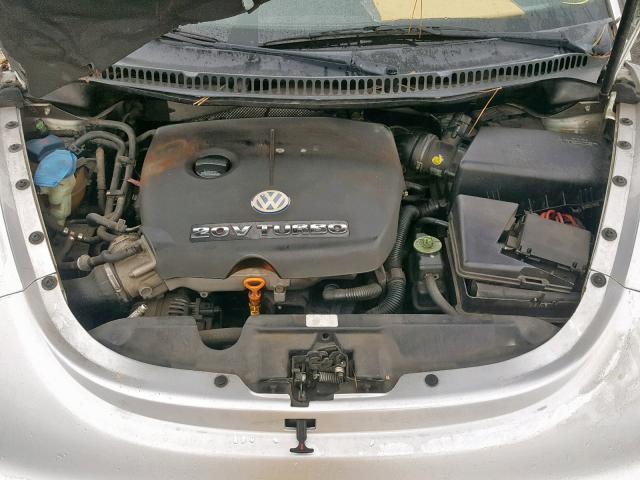 3VWDD21C41M464589 - 2001 VOLKSWAGEN NEW BEETLE Gümüş foto 7