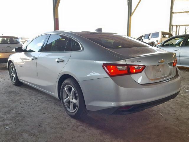 1G1ZB5ST6HF142411 - 2017 CHEVROLET MALIBU LS SILVER photo 3