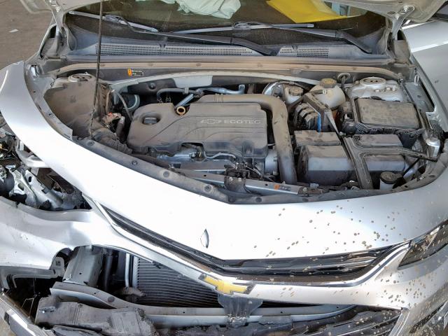 1G1ZB5ST6HF142411 - 2017 CHEVROLET MALIBU LS SILVER photo 7