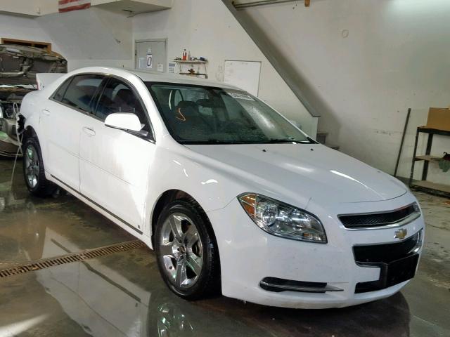 1G1ZH57N794219227 - 2009 CHEVROLET MALIBU 1LT WHITE photo 1
