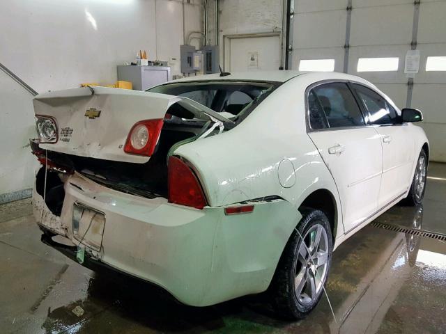 1G1ZH57N794219227 - 2009 CHEVROLET MALIBU 1LT WHITE photo 4