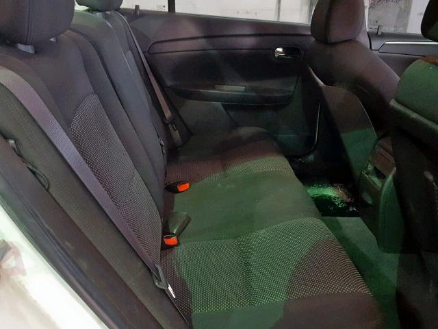 1G1ZH57N794219227 - 2009 CHEVROLET MALIBU 1LT WHITE photo 6