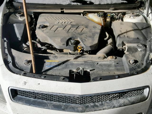 1G1ZH57N794219227 - 2009 CHEVROLET MALIBU 1LT WHITE photo 7