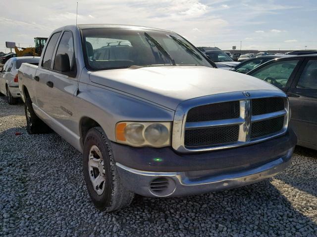 3D7HA18N52G201726 - 2002 DODGE RAM 1500 SILVER photo 1