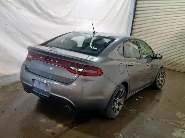 1C3CDFBA3DD295107 - 2013 DODGE DART SXT CHARCOAL photo 4