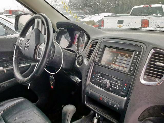 1C4RDJDG0DC592996 - 2013 DODGE DURANGO CR BLUE photo 9