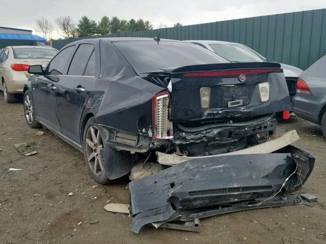 1G6DZ67A080215255 - 2008 CADILLAC STS BLACK photo 3