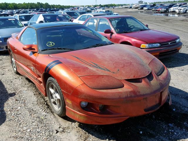 2G2FS22K622146343 - 2002 PONTIAC FIREBIRD ORANGE photo 1