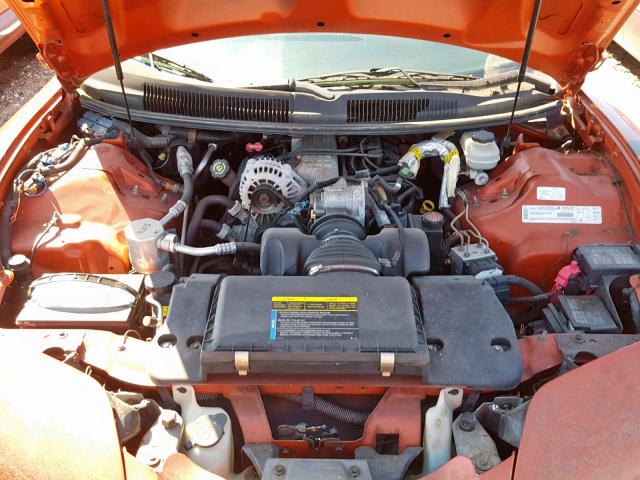 2G2FS22K622146343 - 2002 PONTIAC FIREBIRD ORANGE photo 7