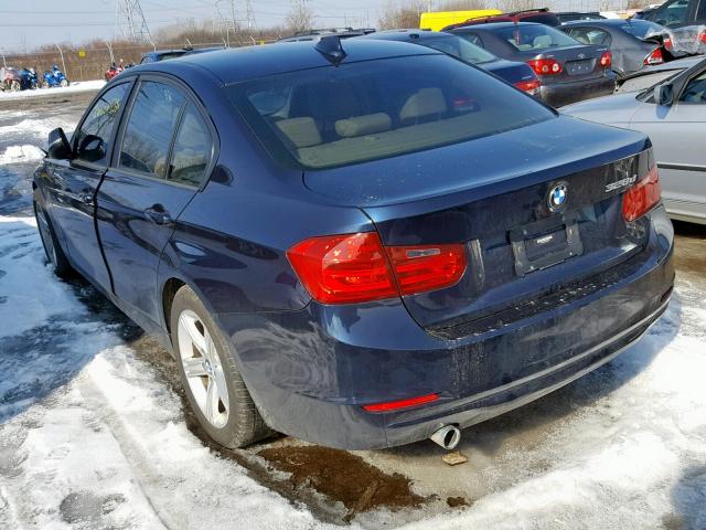 WBA3D3C56EK156014 - 2014 BMW 328 D BLUE photo 3