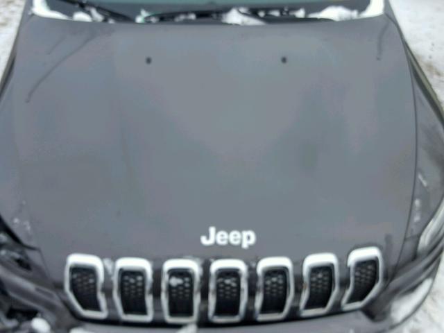 1C4PJLDS9EW205586 - 2014 JEEP CHEROKEE L BLACK photo 7