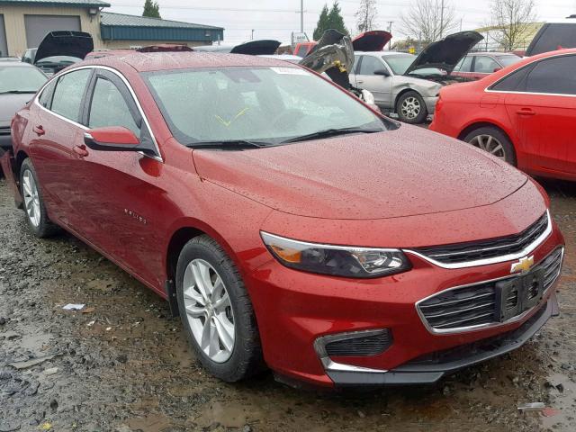 1G1ZJ5SU9HF184101 - 2017 CHEVROLET MALIBU HYB MAROON photo 1