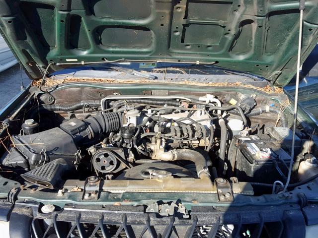 JA4LS21H22J025948 - 2002 MITSUBISHI MONTERO SP GREEN photo 7