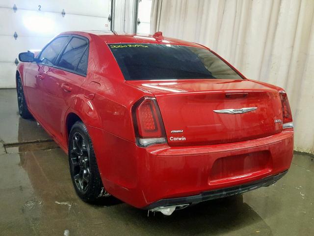 2C3CCAGG2GH270726 - 2016 CHRYSLER 300 S RED photo 3