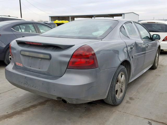 2G2WP552671144507 - 2007 PONTIAC GRAND PRIX GRAY photo 4