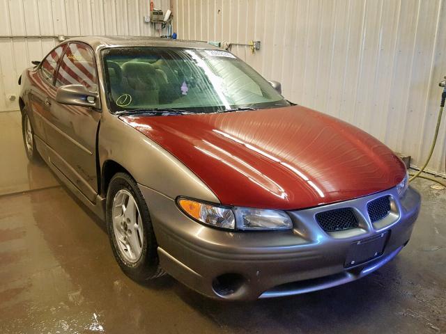 1G2WP12K22F284889 - 2002 PONTIAC GRAND PRIX BEIGE photo 1
