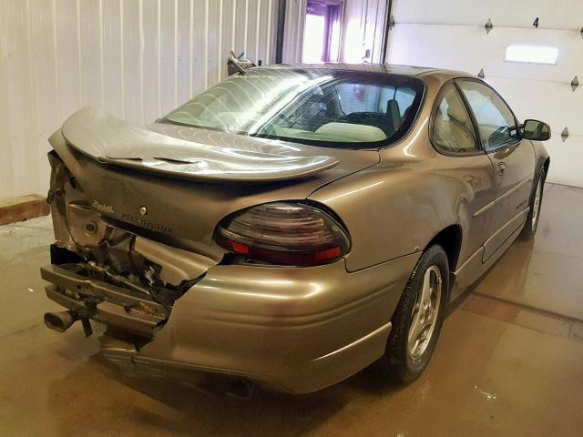 1G2WP12K22F284889 - 2002 PONTIAC GRAND PRIX BEIGE photo 4