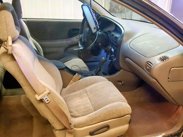 1G2WP12K22F284889 - 2002 PONTIAC GRAND PRIX BEIGE photo 5