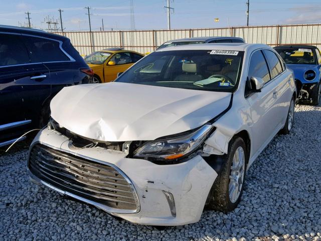 4T1BK1EB7HU248796 - 2017 TOYOTA AVALON XLE WHITE photo 2