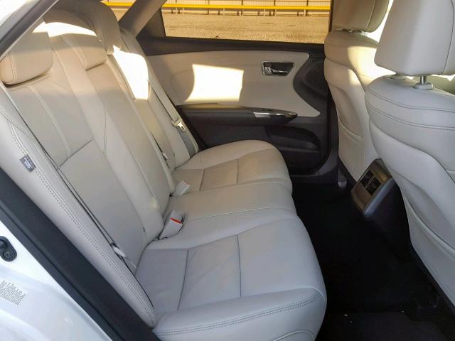 4T1BK1EB7HU248796 - 2017 TOYOTA AVALON XLE WHITE photo 6