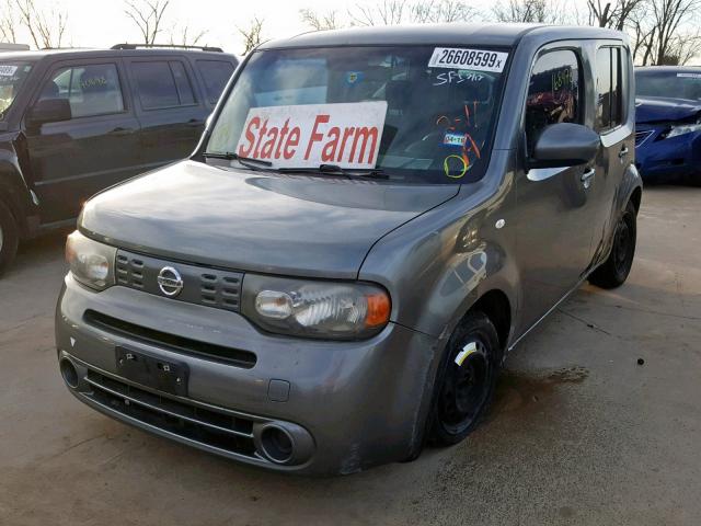 JN8AZ2KR2BT201793 - 2011 NISSAN CUBE BASE GRAY photo 2