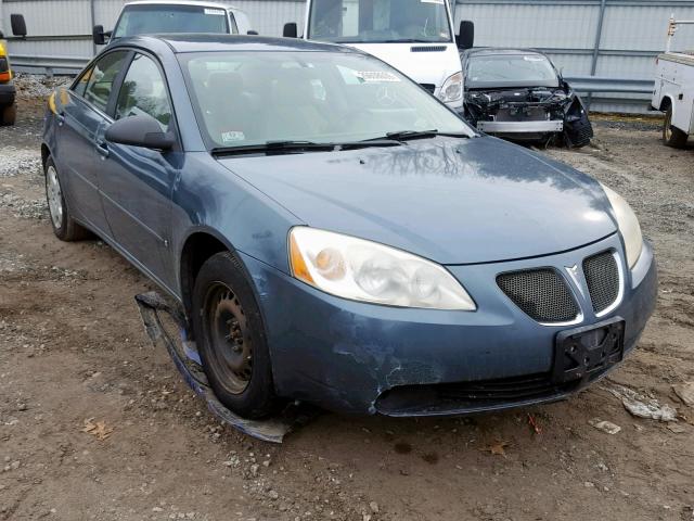 1G2ZF55B264142885 - 2006 PONTIAC G6 SE BLUE photo 1