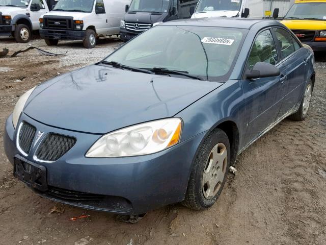 1G2ZF55B264142885 - 2006 PONTIAC G6 SE BLUE photo 2