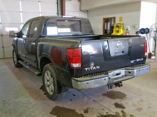 1N6BA07CX9N303032 - 2009 NISSAN TITAN XE BLACK photo 3