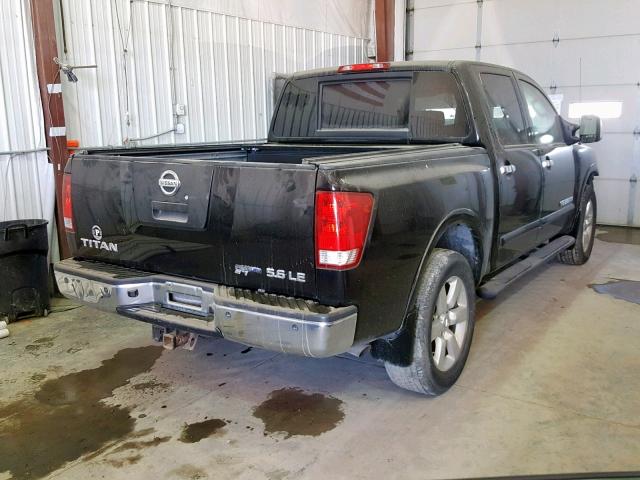 1N6BA07CX9N303032 - 2009 NISSAN TITAN XE BLACK photo 4