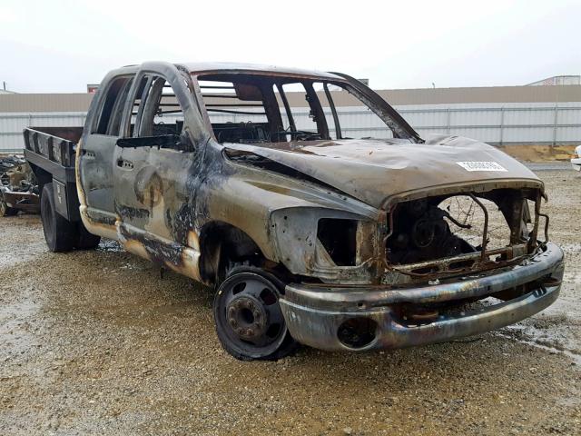 3D7MX48C97G751614 - 2007 DODGE RAM 3500 S BURN photo 1